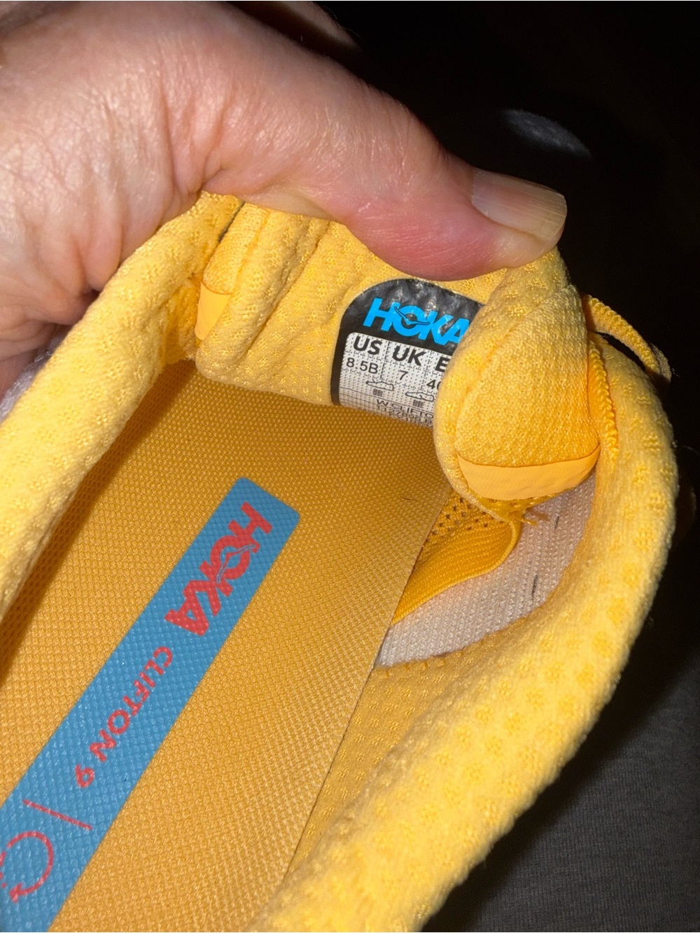 Hoka Clifton 9 Running Sneaker - Picture 2 of 6